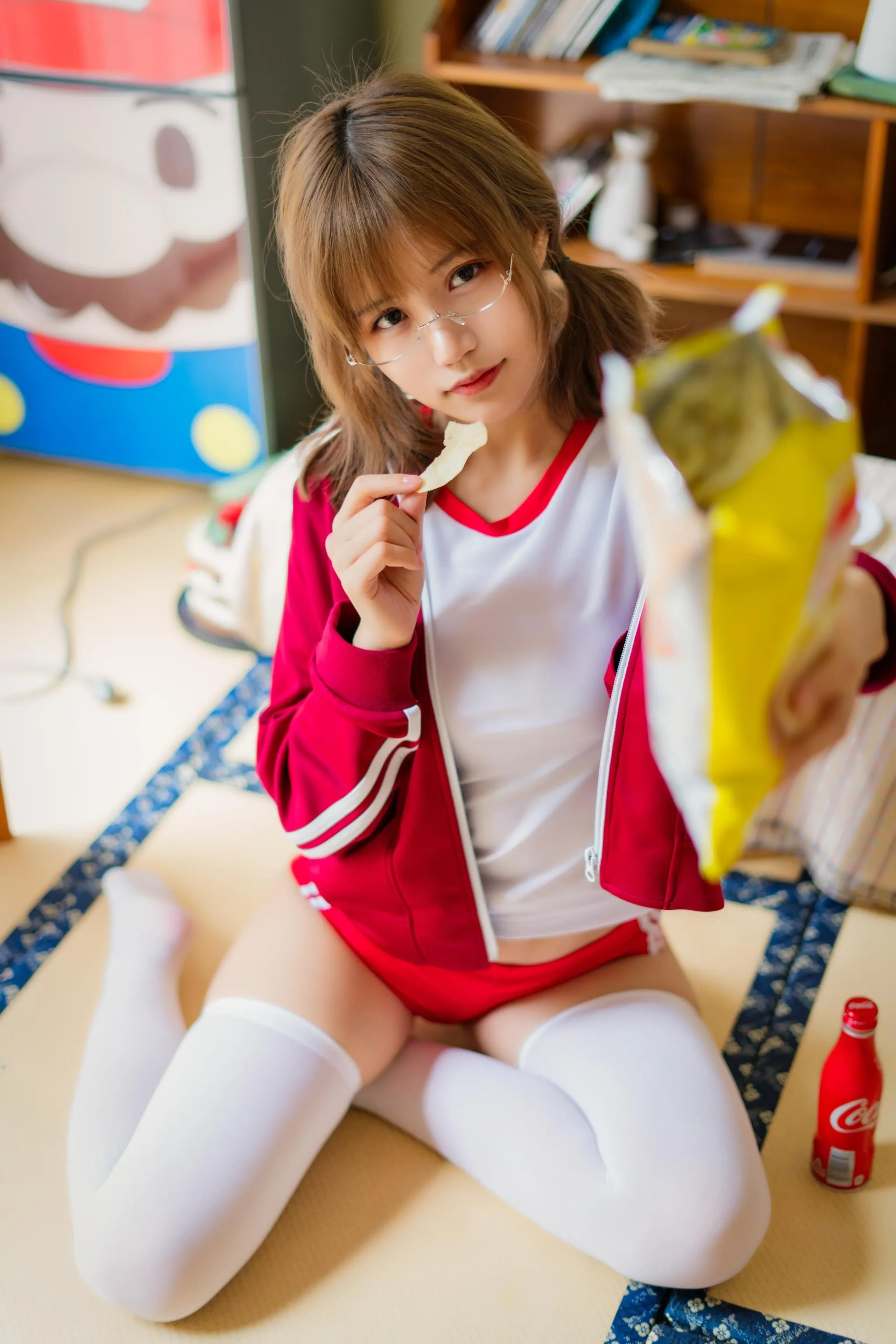小仓千代w – NO.07 红色体操服 [48P]插图7
